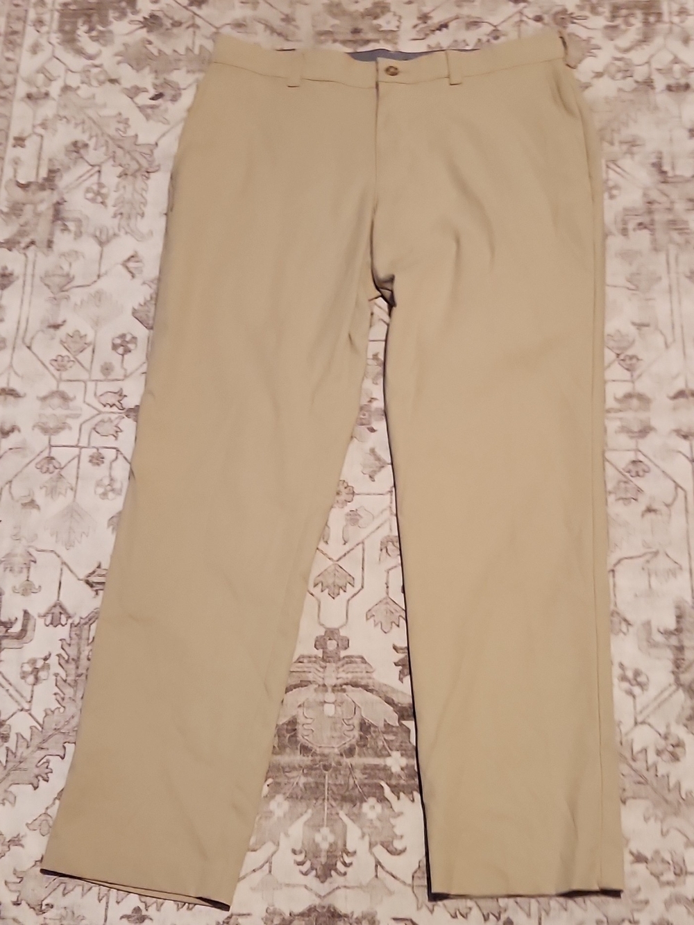 Hogan Beige Straight-Leg Chinos